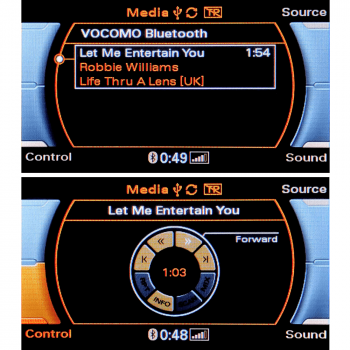Bluetooth Handsfree Car Kit with music streaming kX-3 AUDI V3